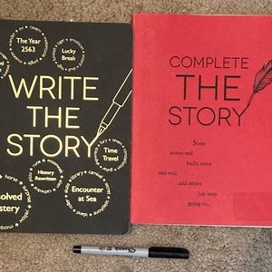 Two Creative Writing Story Prompt Books
